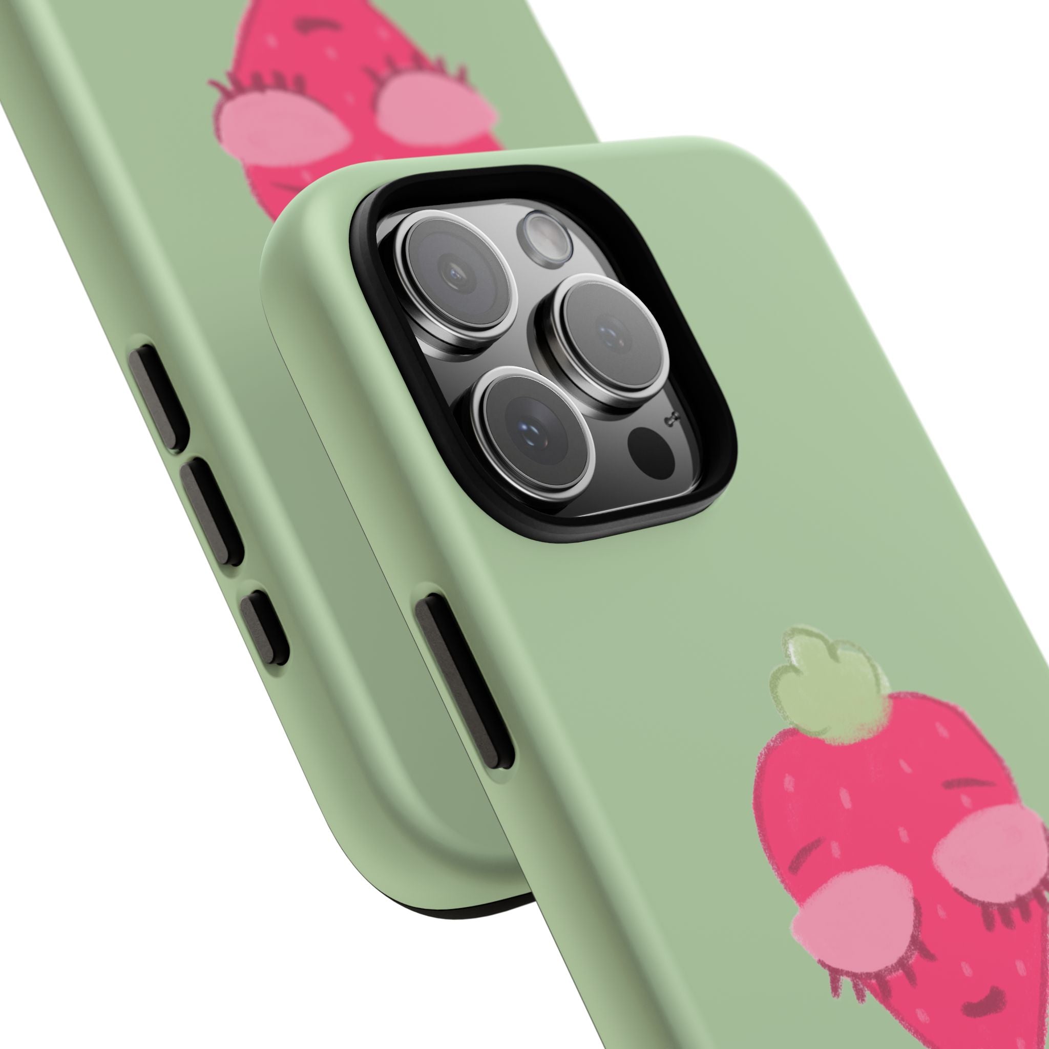 Strawberry Lashes Phone Case
