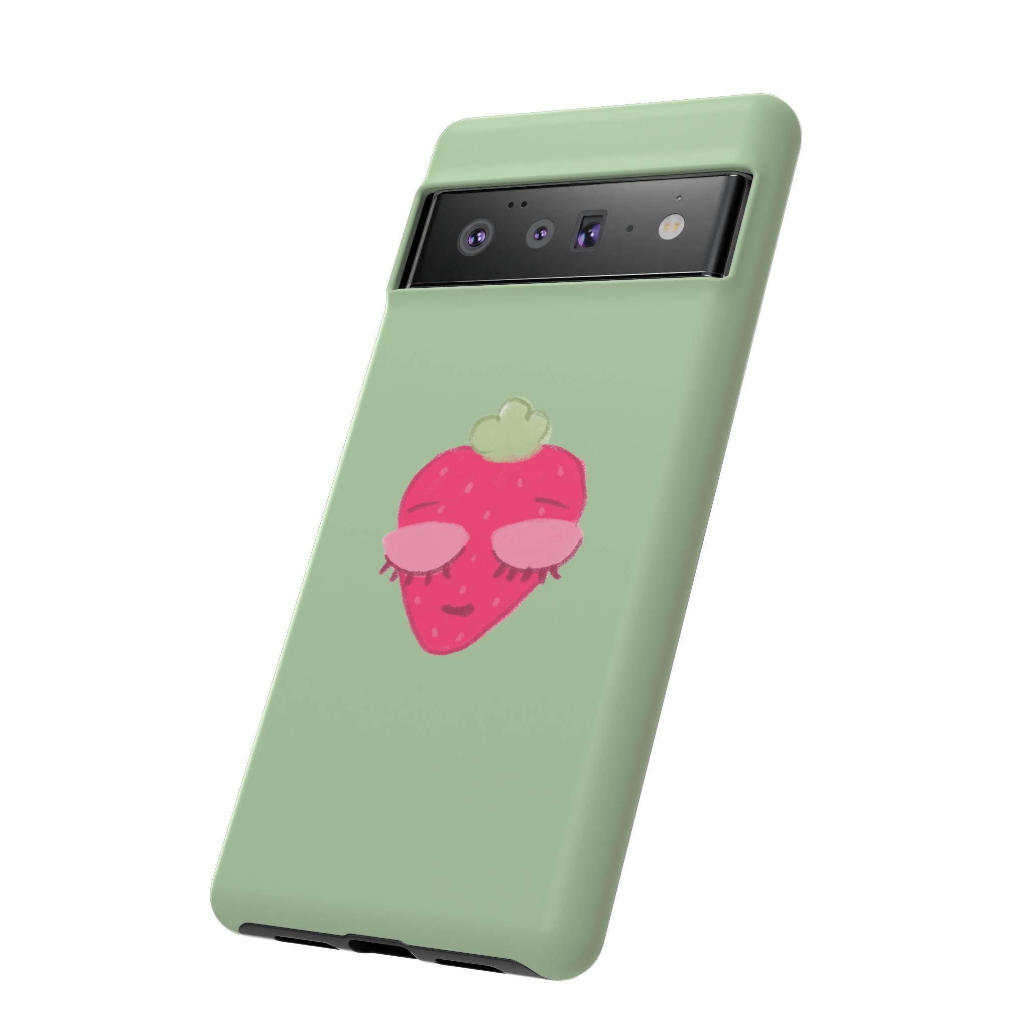 Strawberry Lashes Phone Case