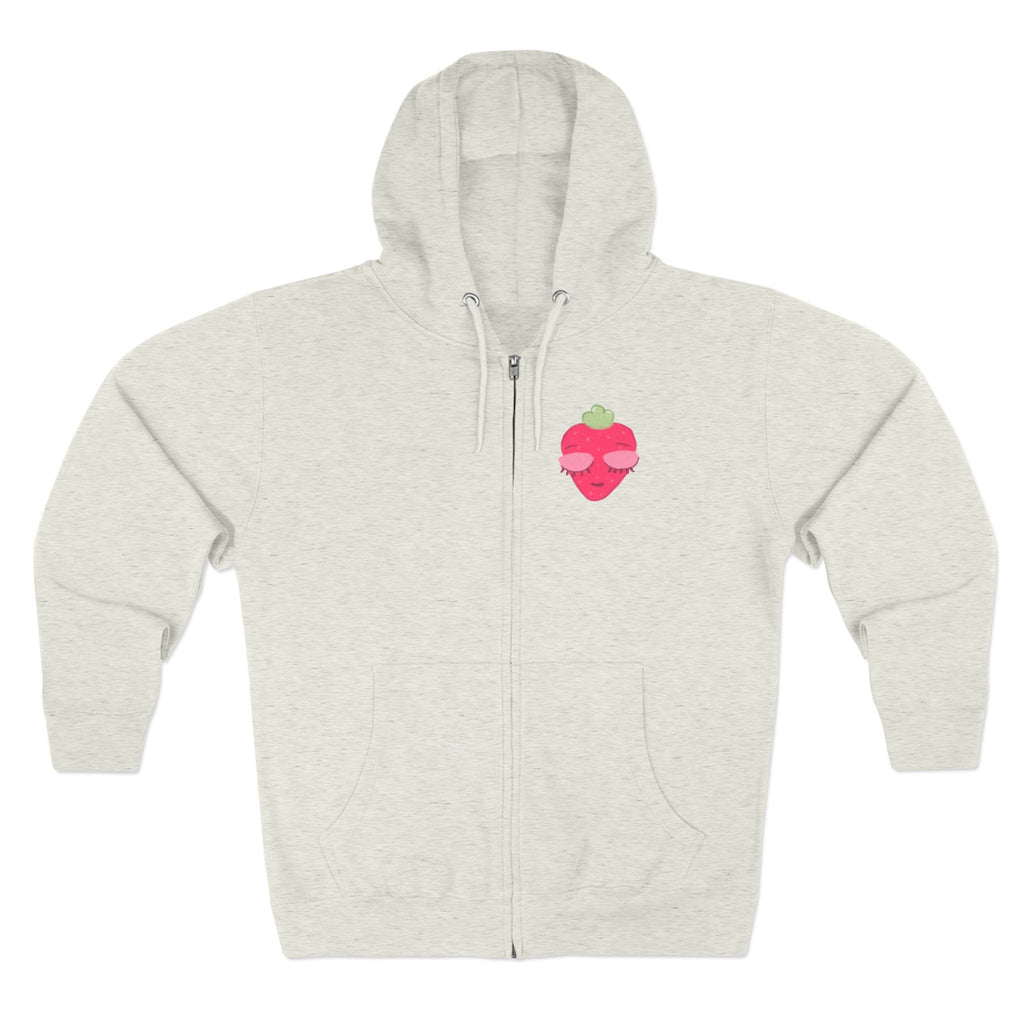 Strawberry Lashes Zip Up Hoodie