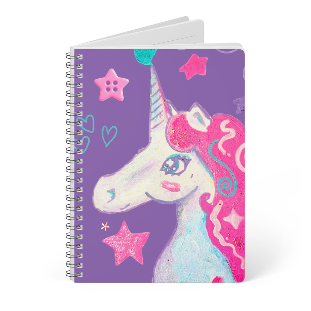 Unicorn Star Softcover Notebook,A5