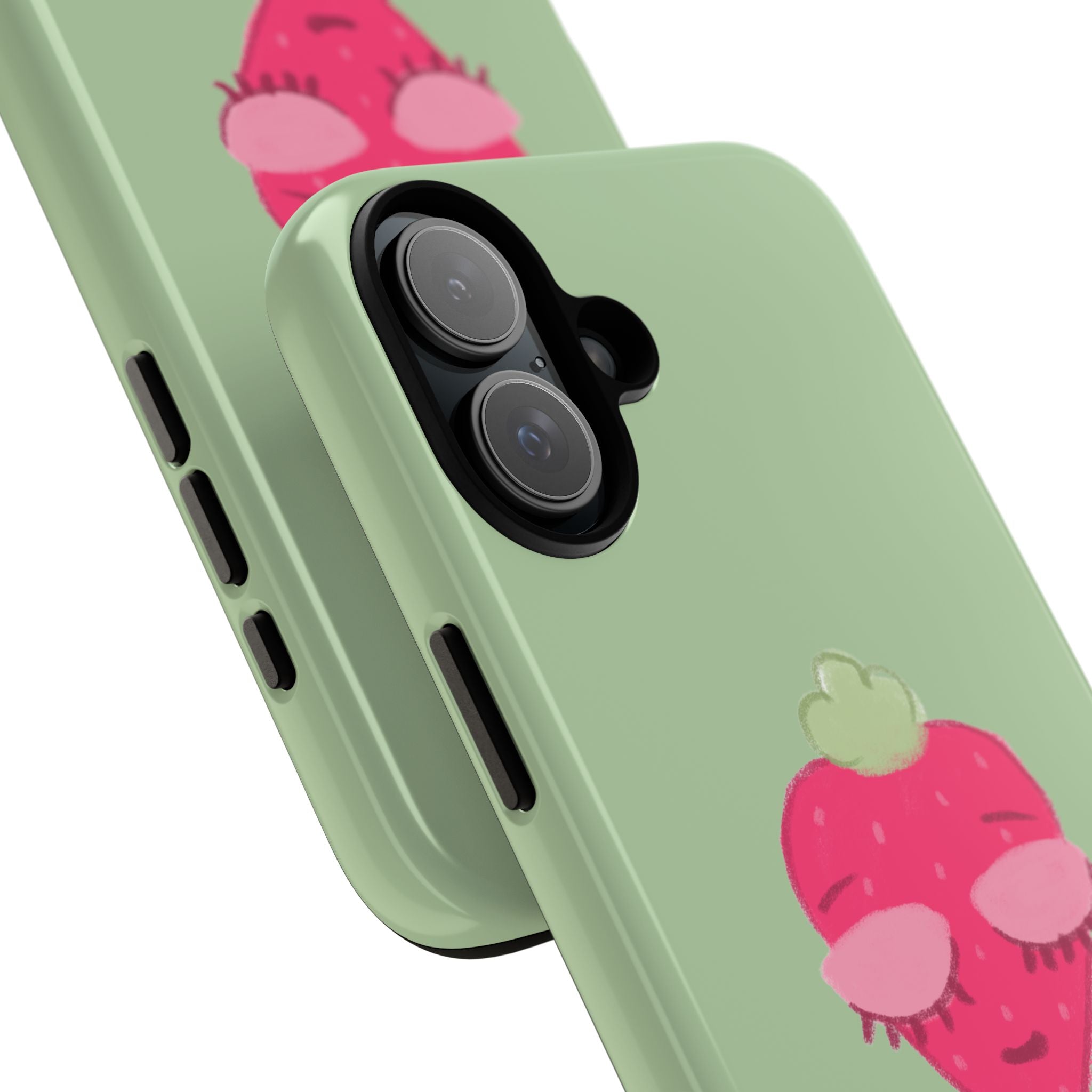 Strawberry Lashes Phone Case
