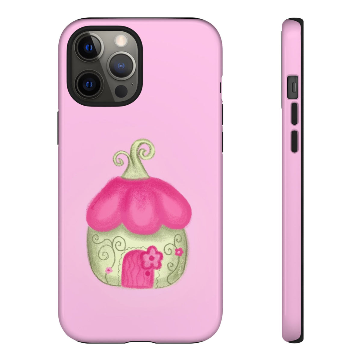 Pink Fairy House Phone Case