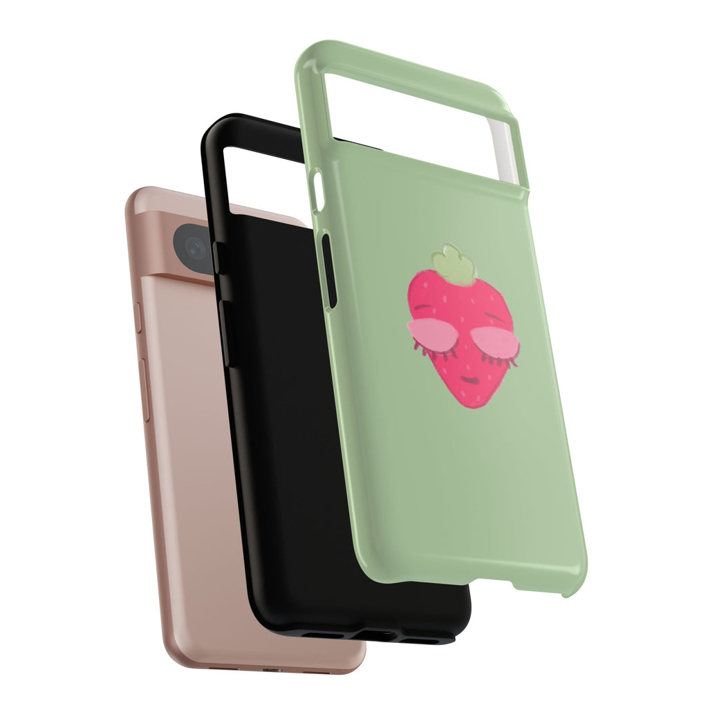 Strawberry Lashes Phone Case
