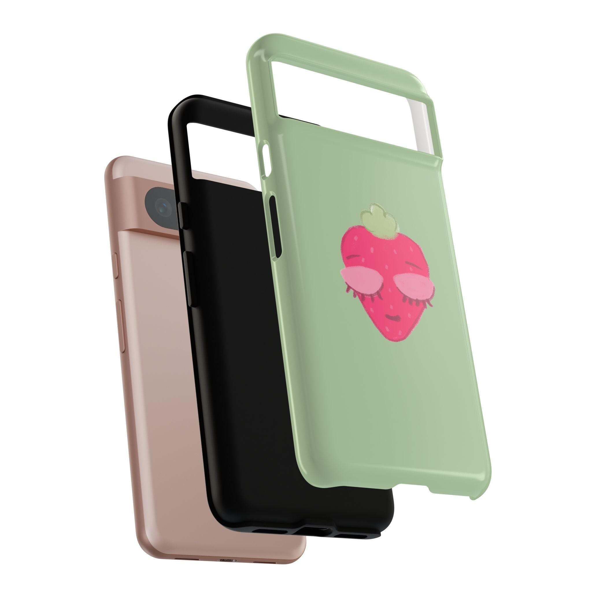 Strawberry Lashes Phone Case