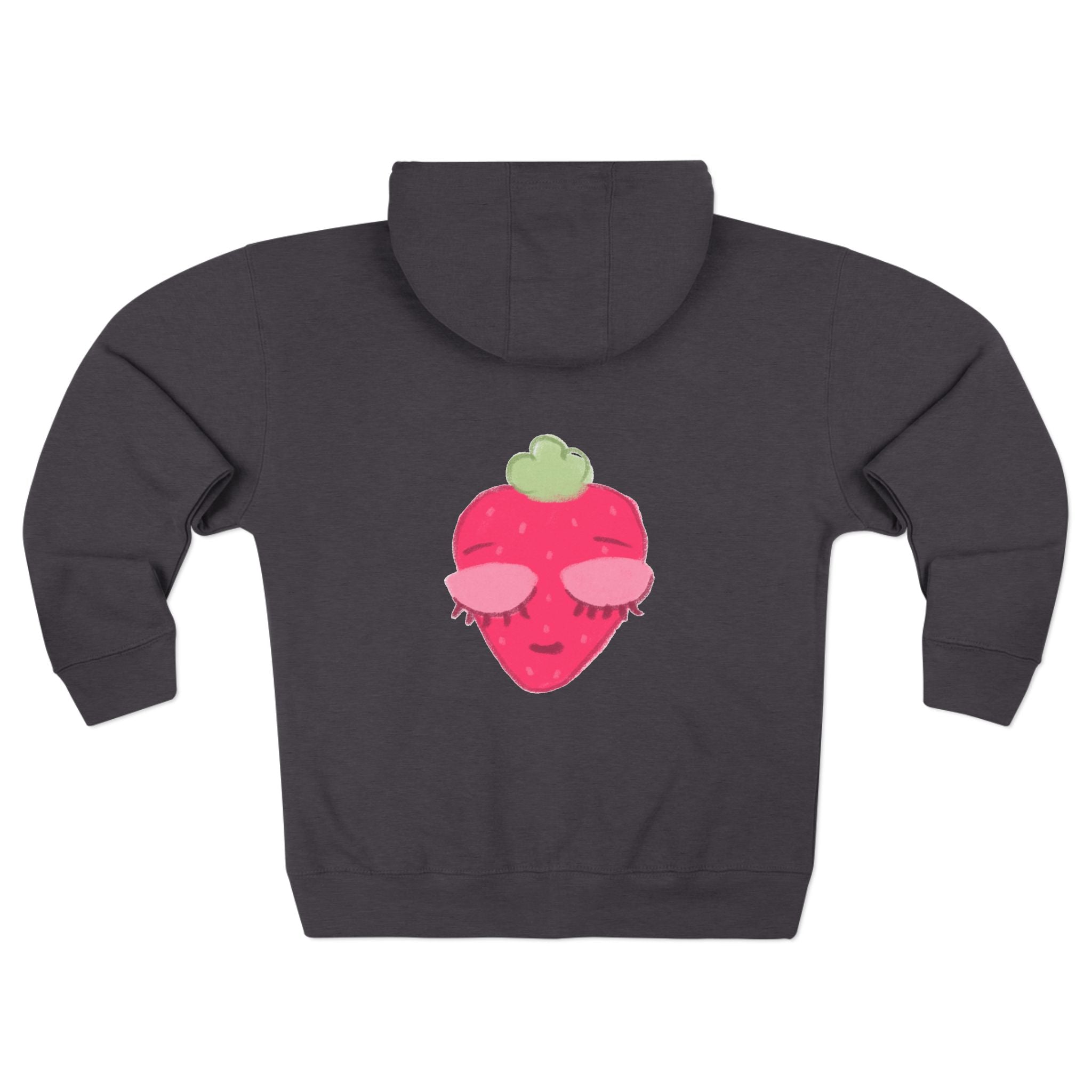 Strawberry Lashes Zip Up Hoodie
