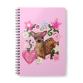 Silly deer - A5 Spiral Notebook