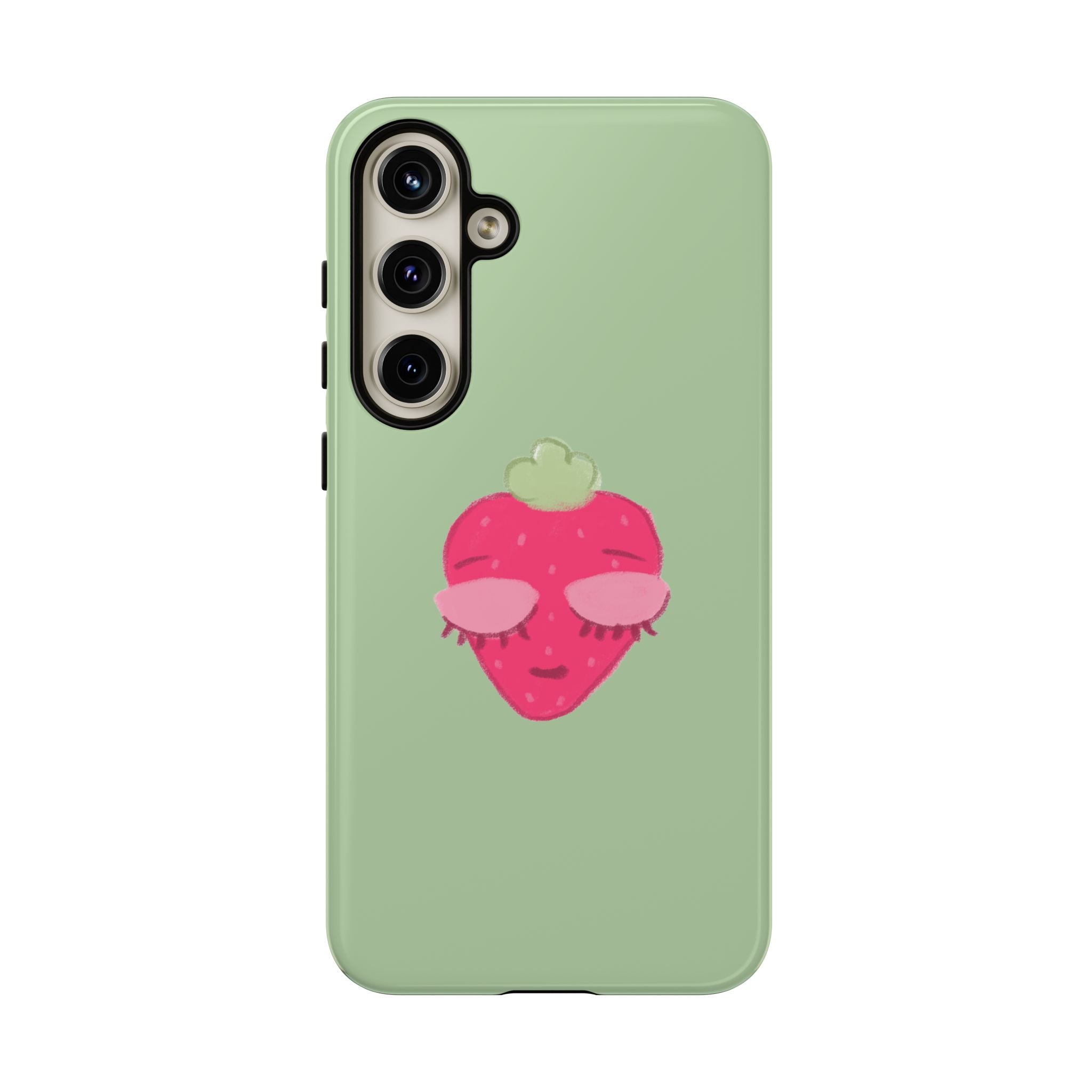 Strawberry Lashes Phone Case