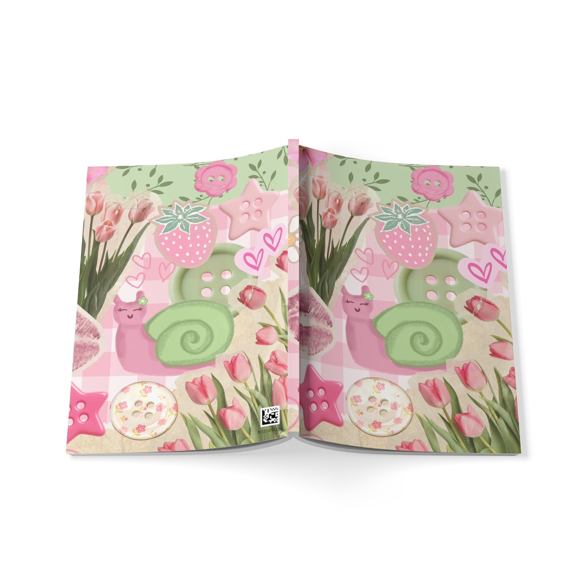 Whimsical Softcover Notebook, A5