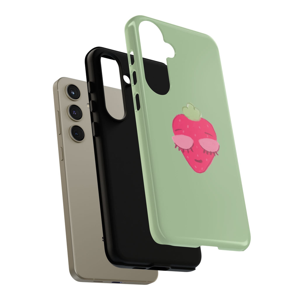 Strawberry Lashes Phone Case