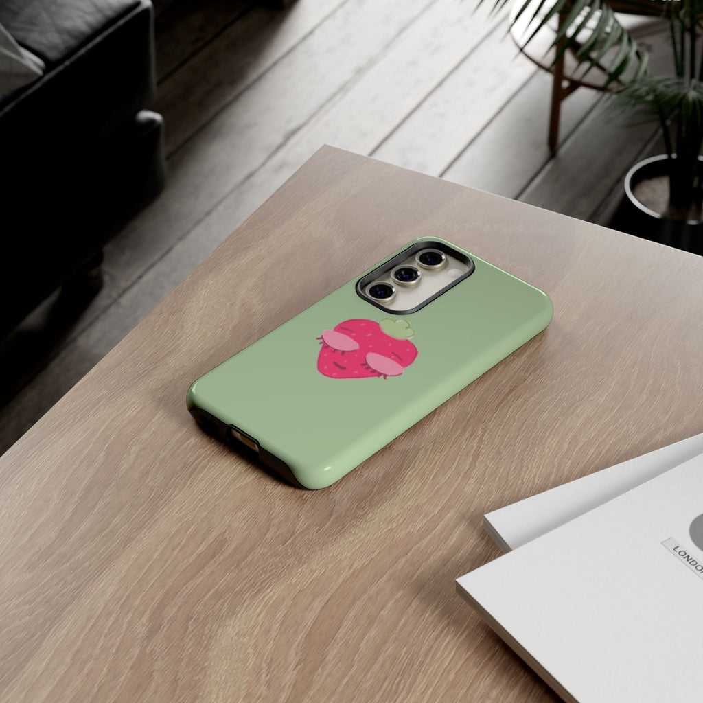 Strawberry Lashes Phone Case