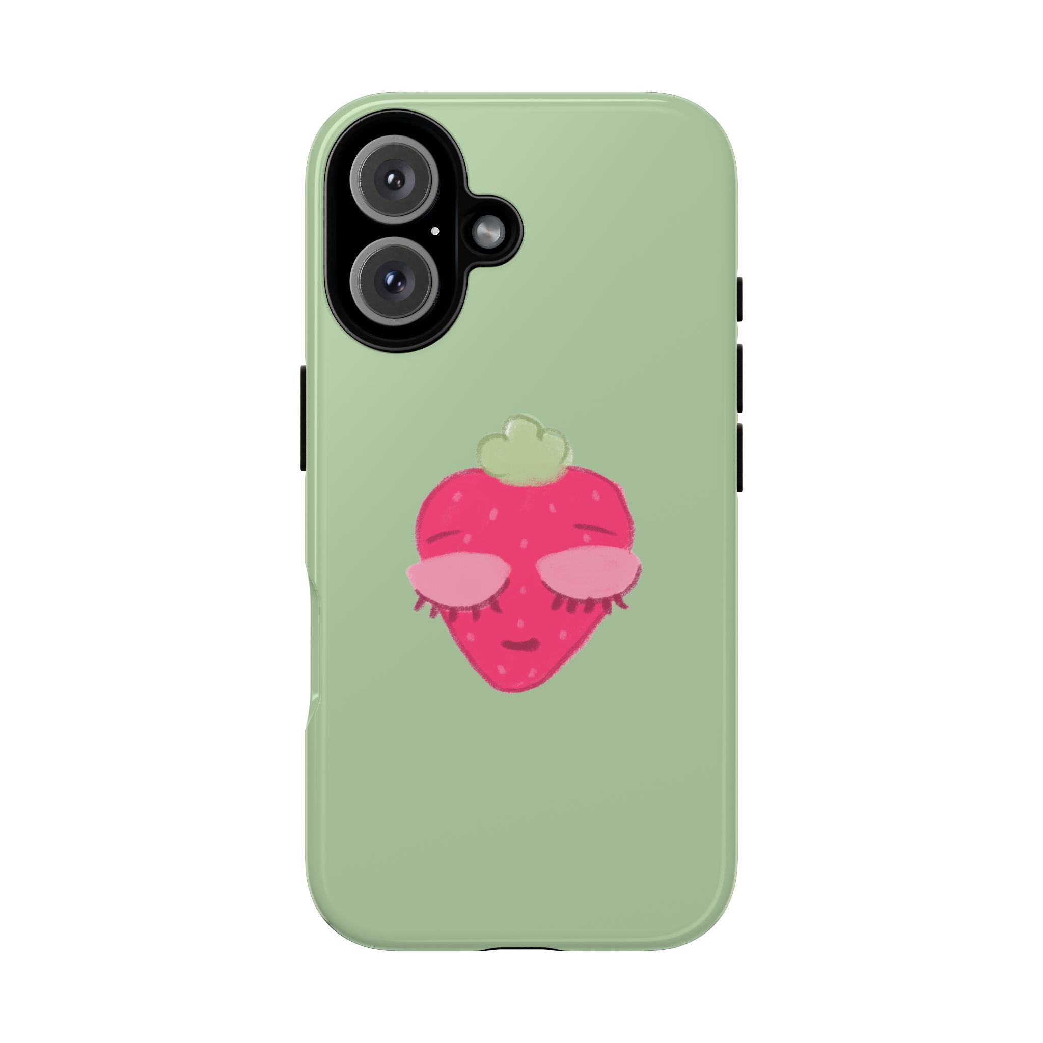 Strawberry Lashes Phone Case
