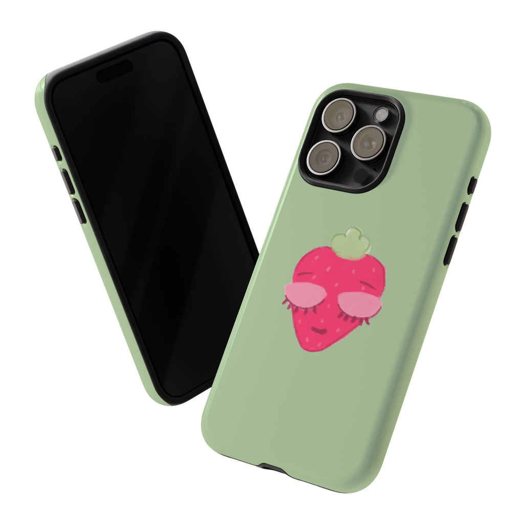 Strawberry Lashes Phone Case