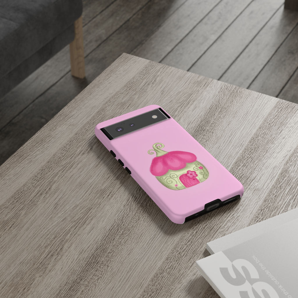 Pink Fairy House Phone Case