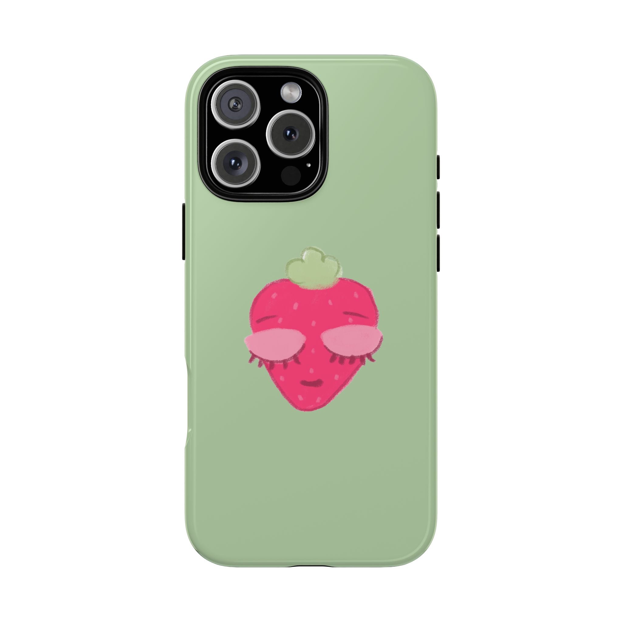 Strawberry Lashes Phone Case