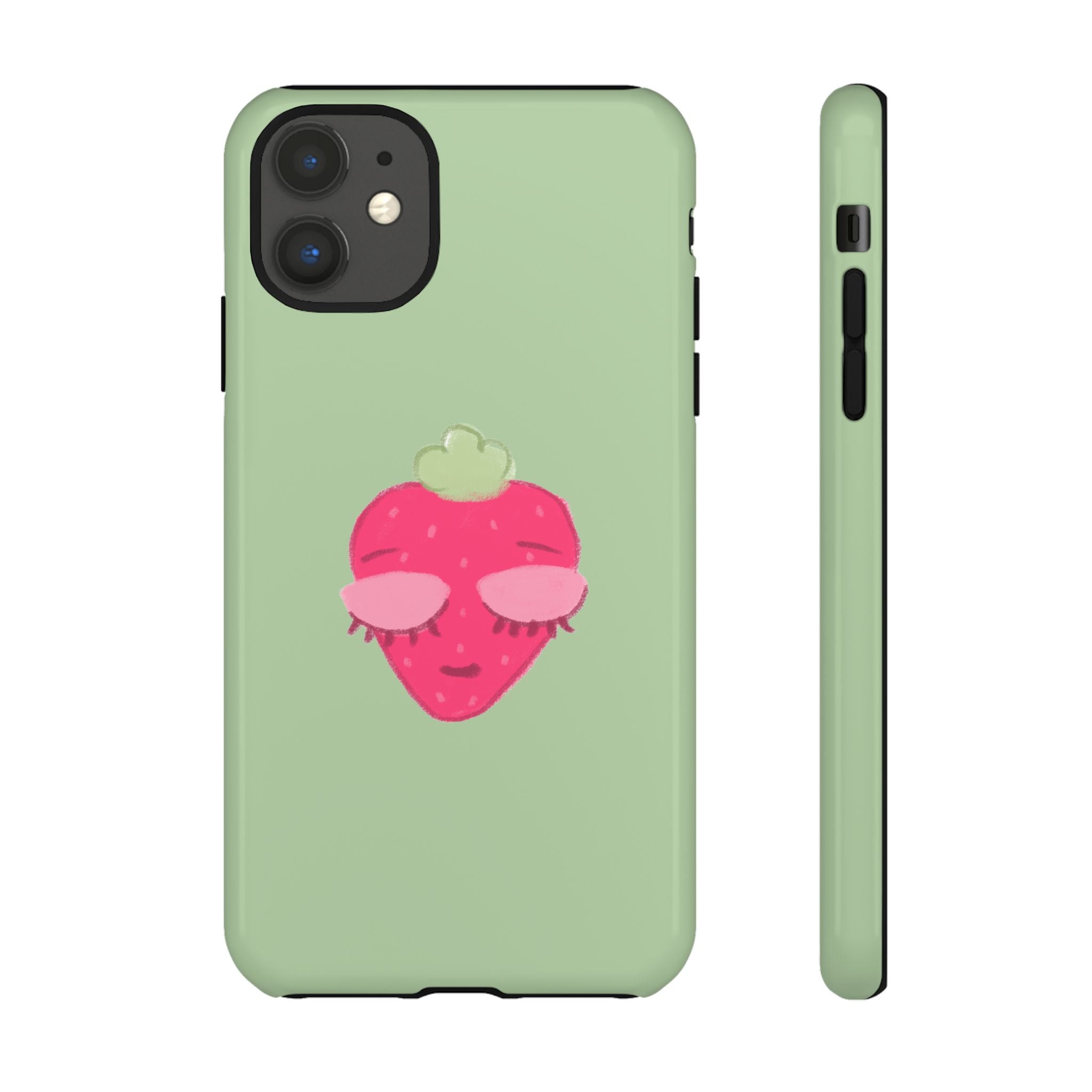 Strawberry Lashes Phone Case