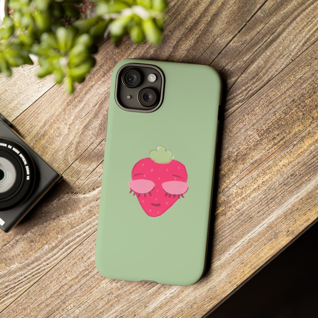 Strawberry Lashes Phone Case