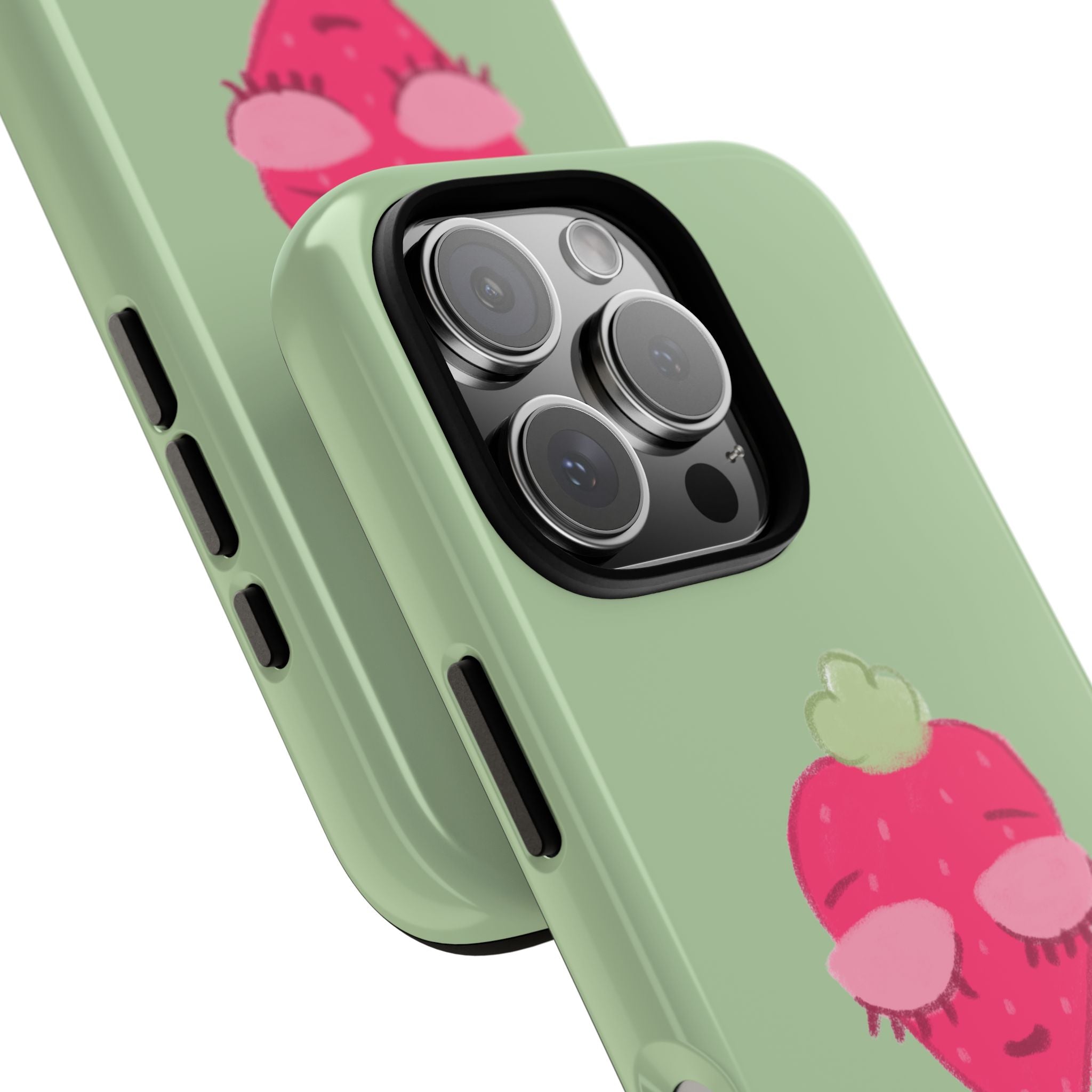 Strawberry Lashes Phone Case