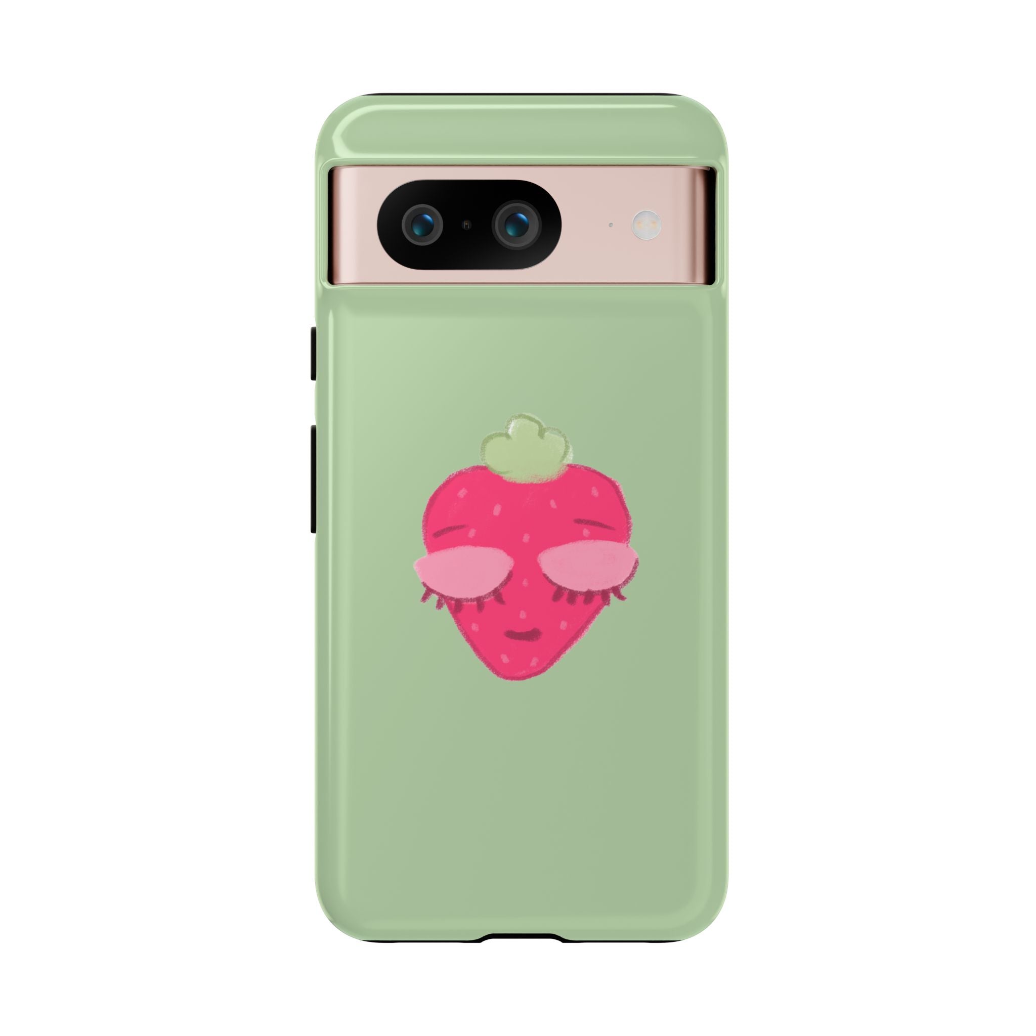 Strawberry Lashes Phone Case