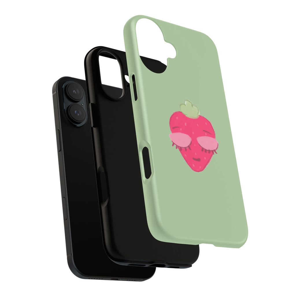Strawberry Lashes Phone Case