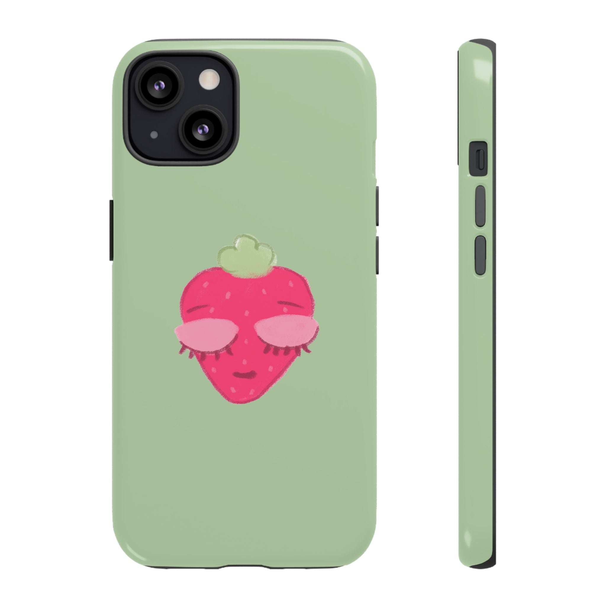 Strawberry Lashes Phone Case