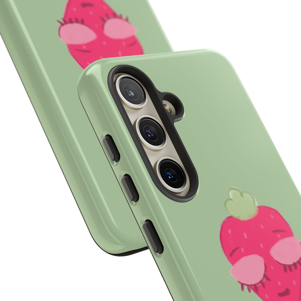 Strawberry Lashes Phone Case