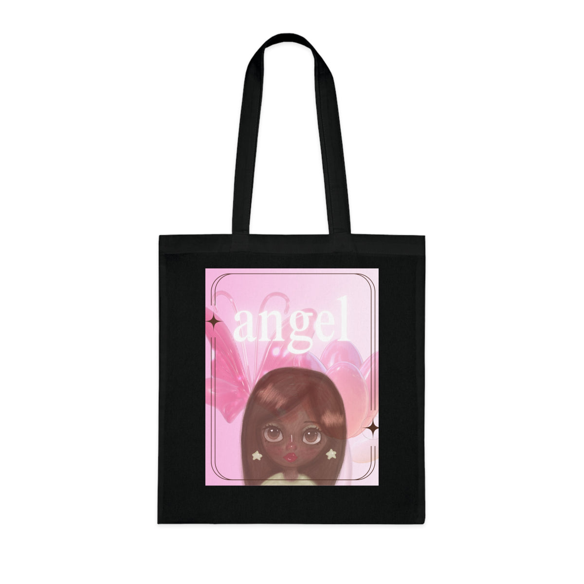 Angel Girl - Cotton Tote Bag
