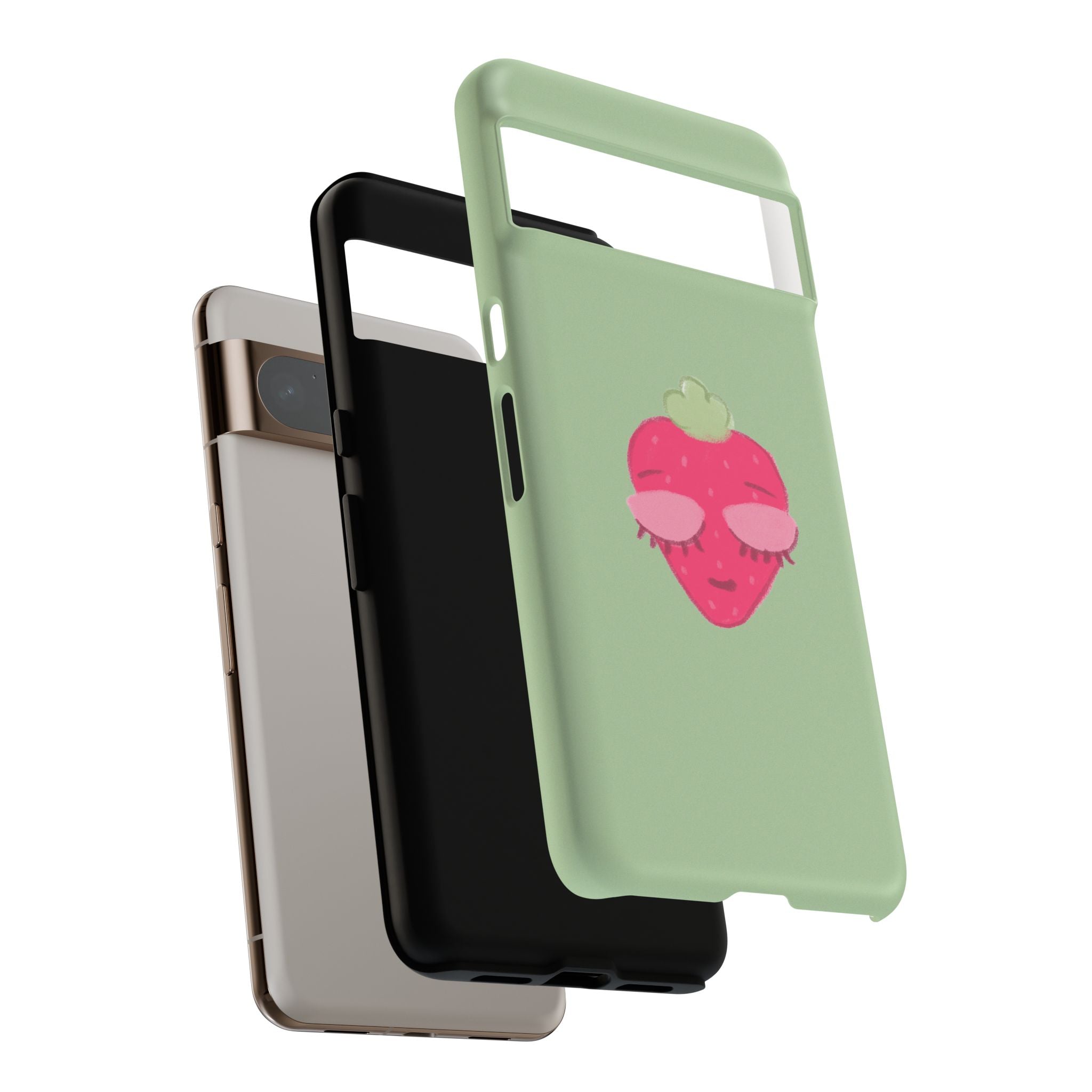 Strawberry Lashes Phone Case