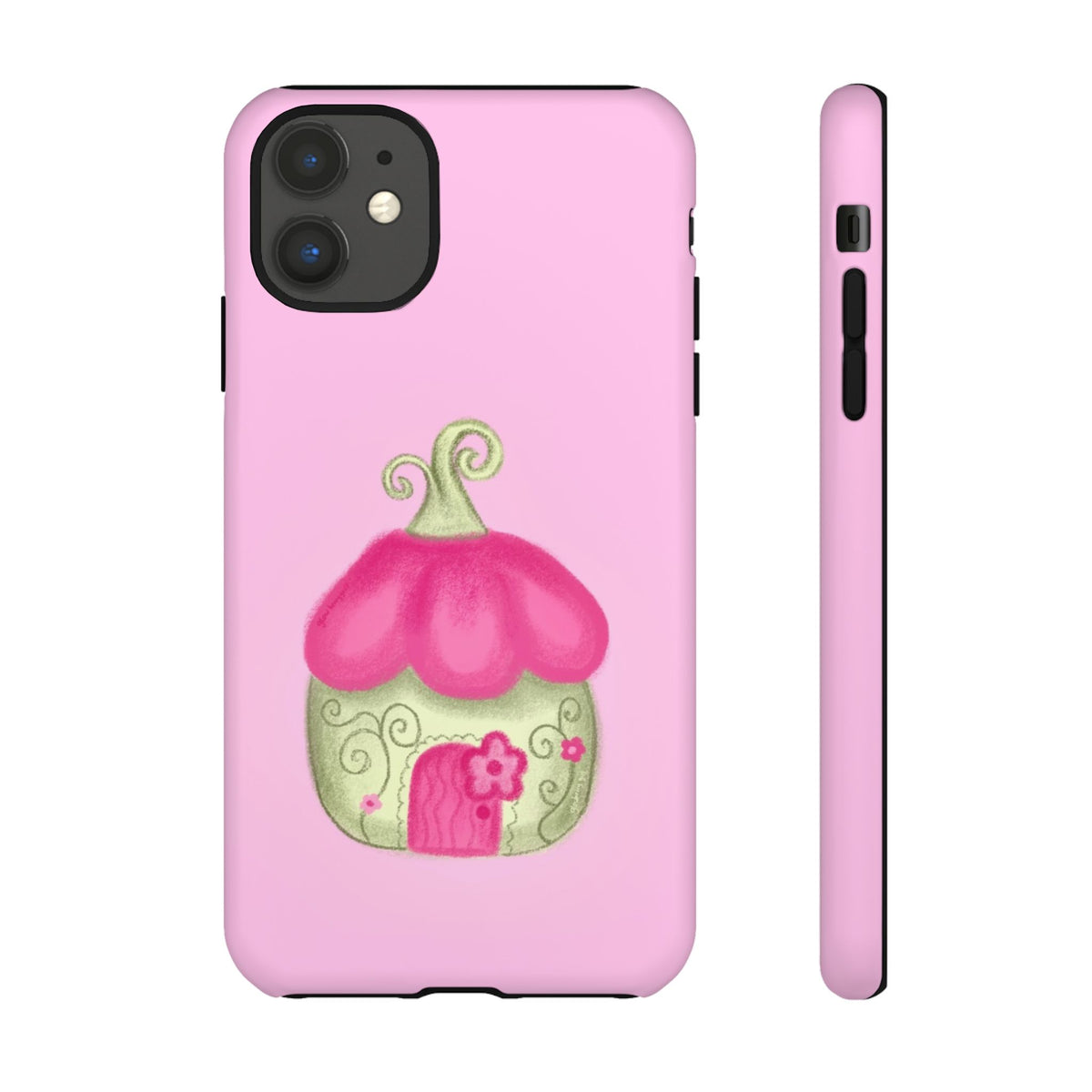 Pink Fairy House Phone Case