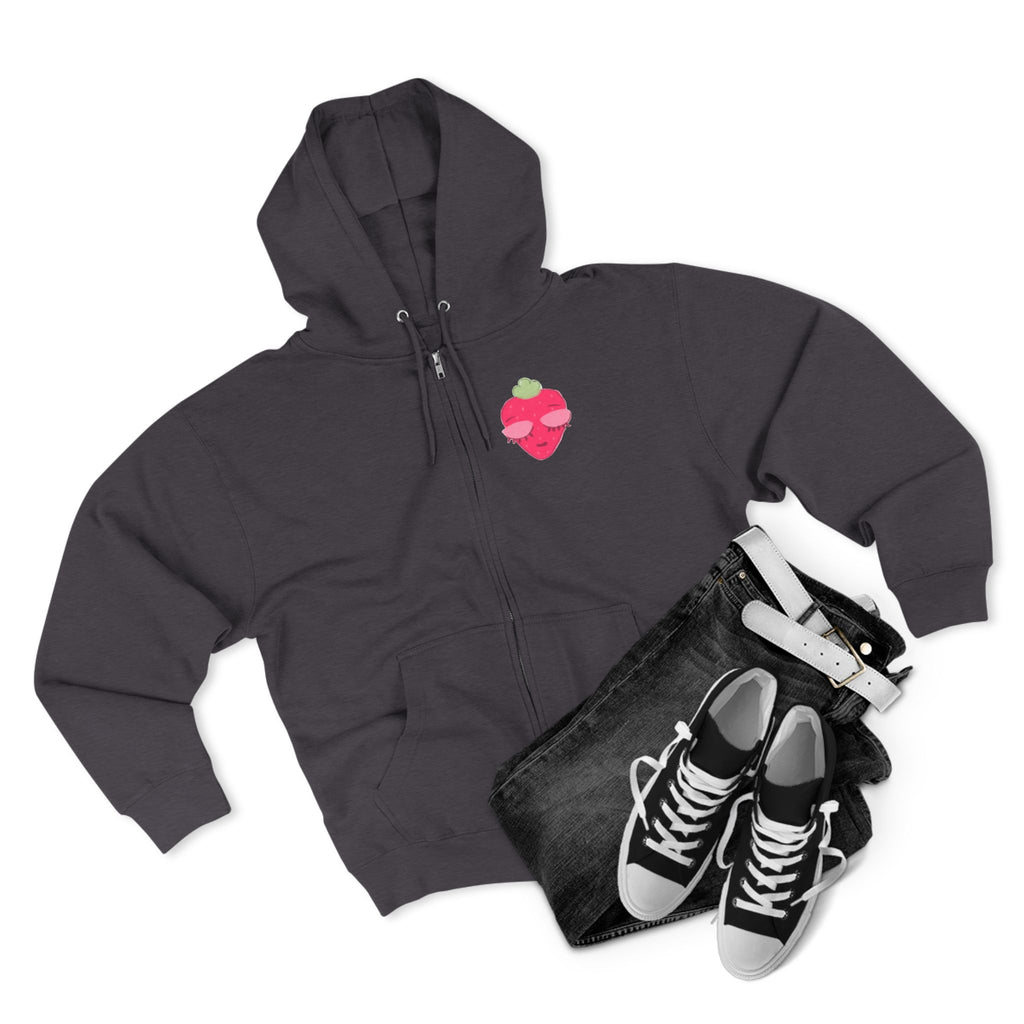 Strawberry Lashes Zip Up Hoodie