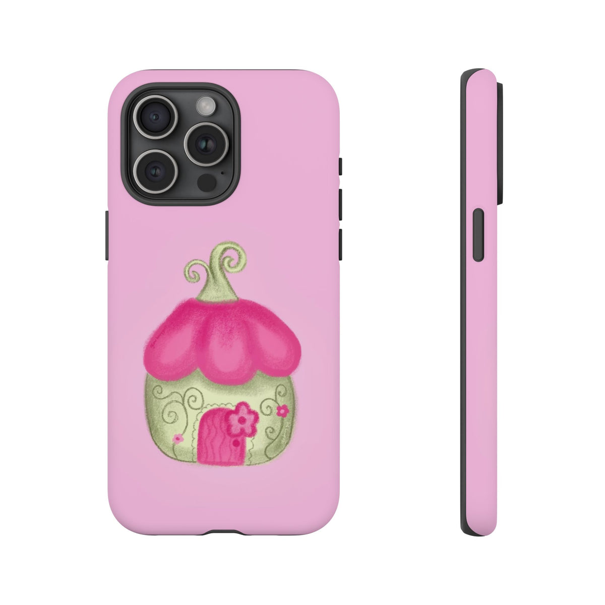 Pink Fairy House Phone Case