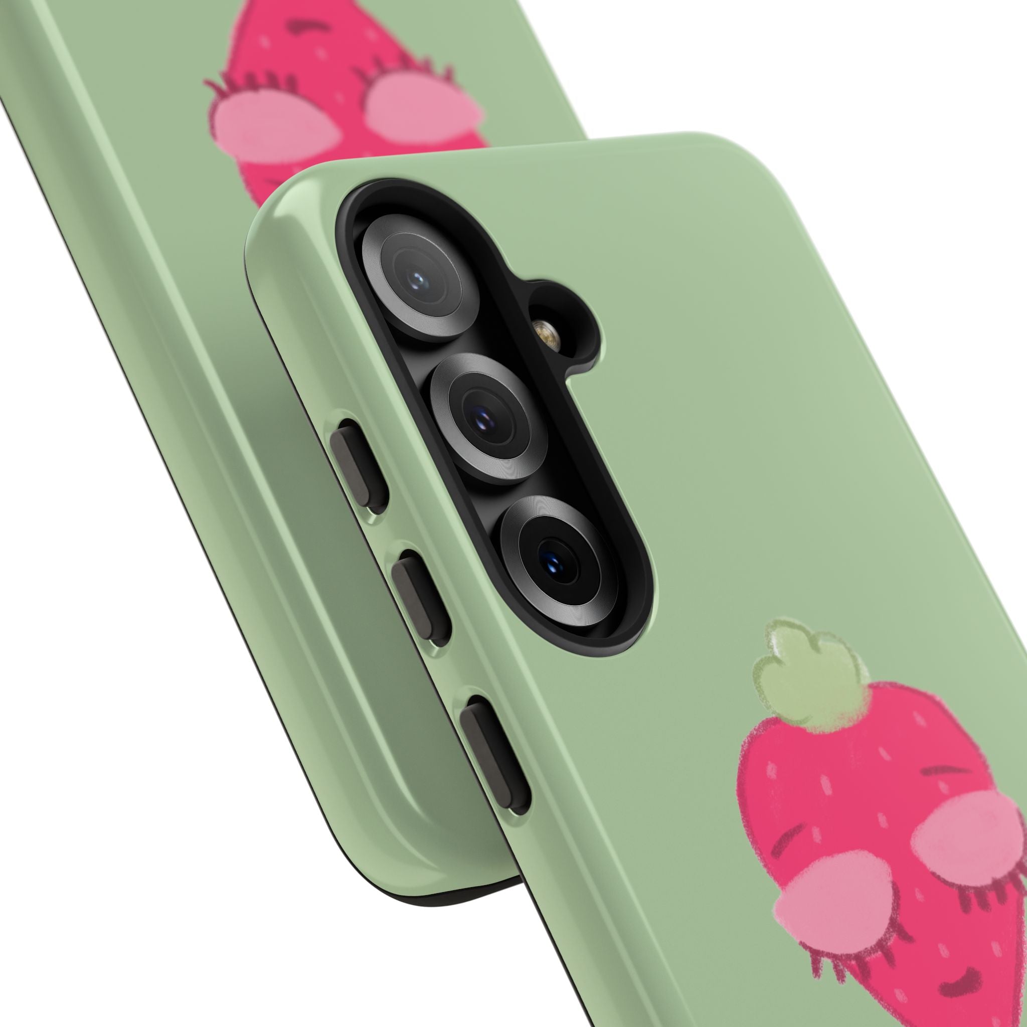 Strawberry Lashes Phone Case