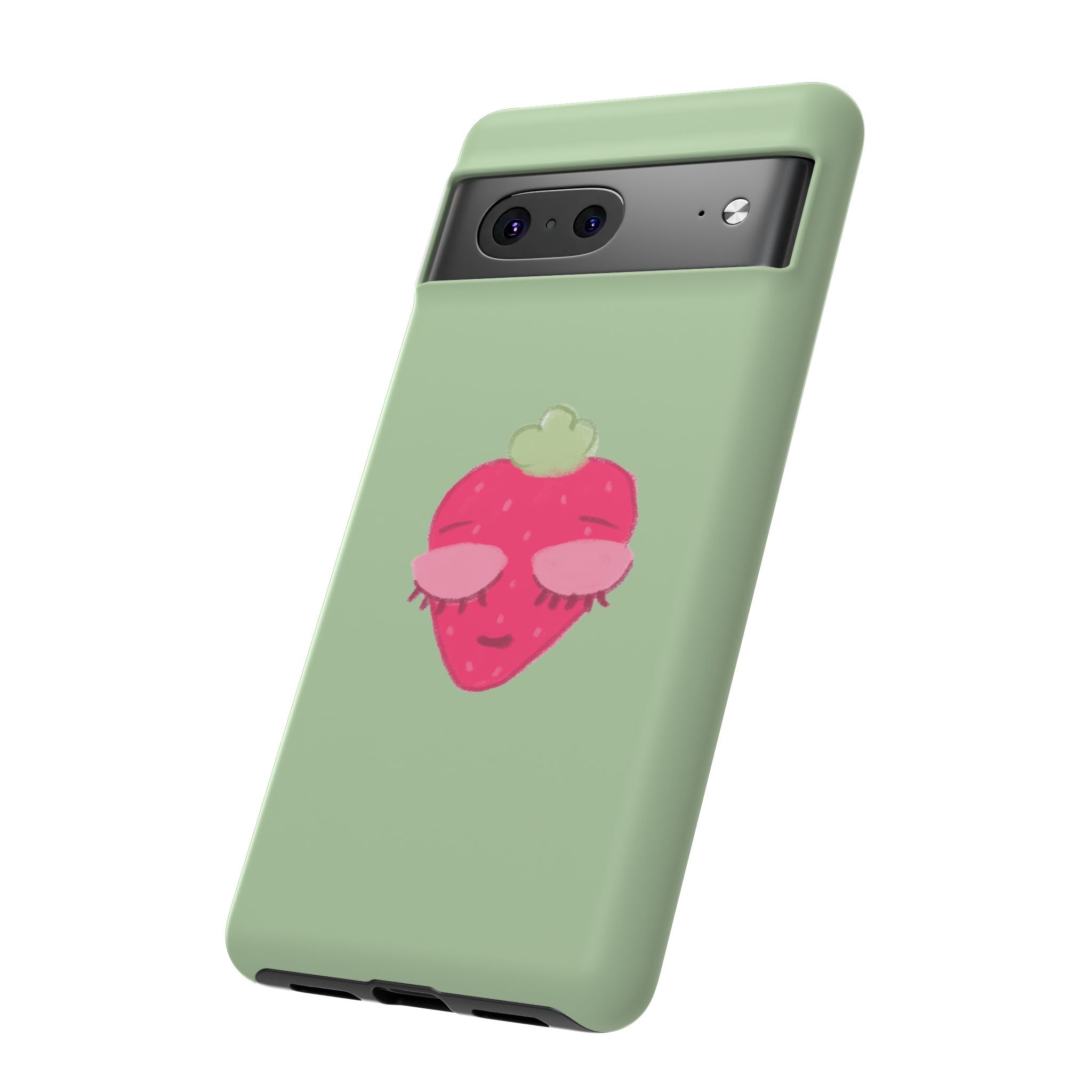 Strawberry Lashes Phone Case
