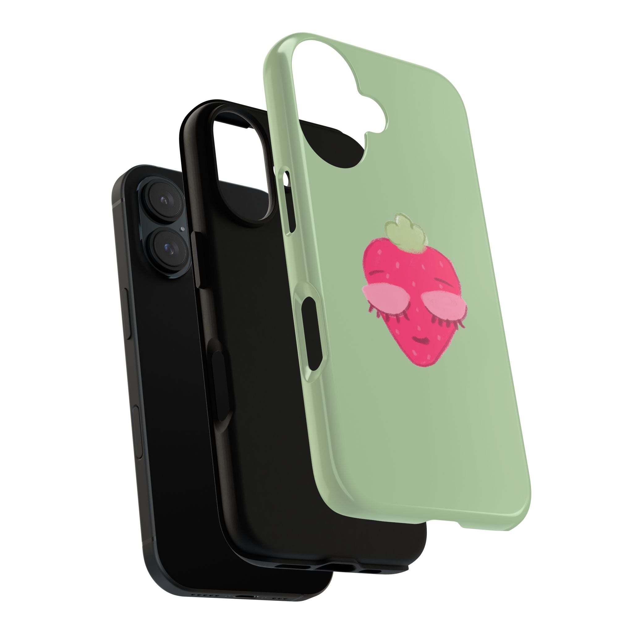 Strawberry Lashes Phone Case