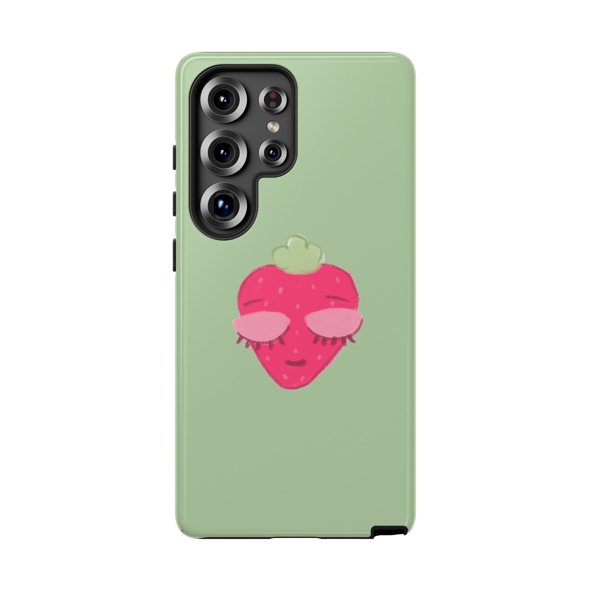 Strawberry Lashes Phone Case