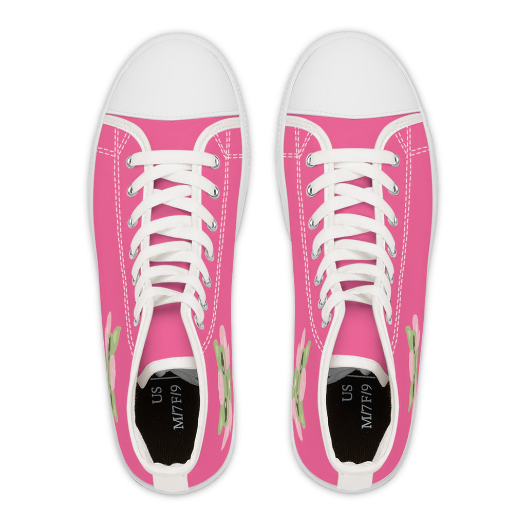 Moo Fairy Pink High-Top Trainers
