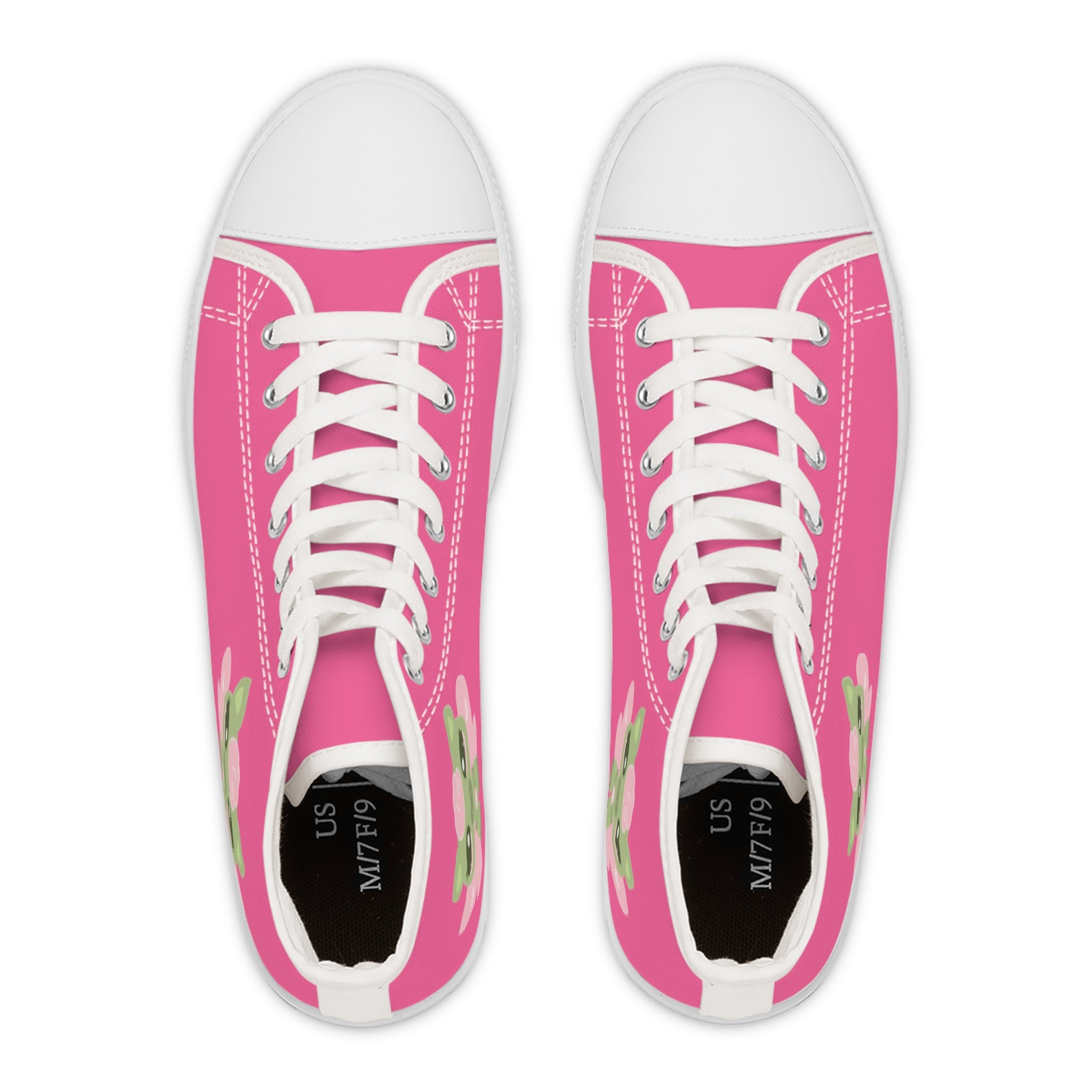 Moo Fairy Pink High-Top Trainers