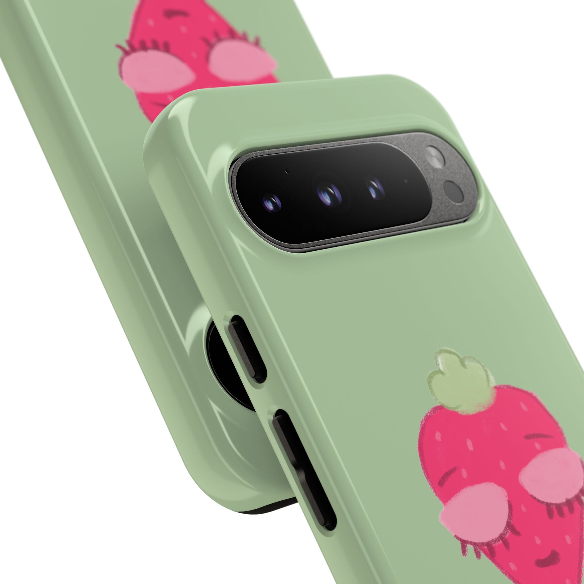 Strawberry Lashes Phone Case