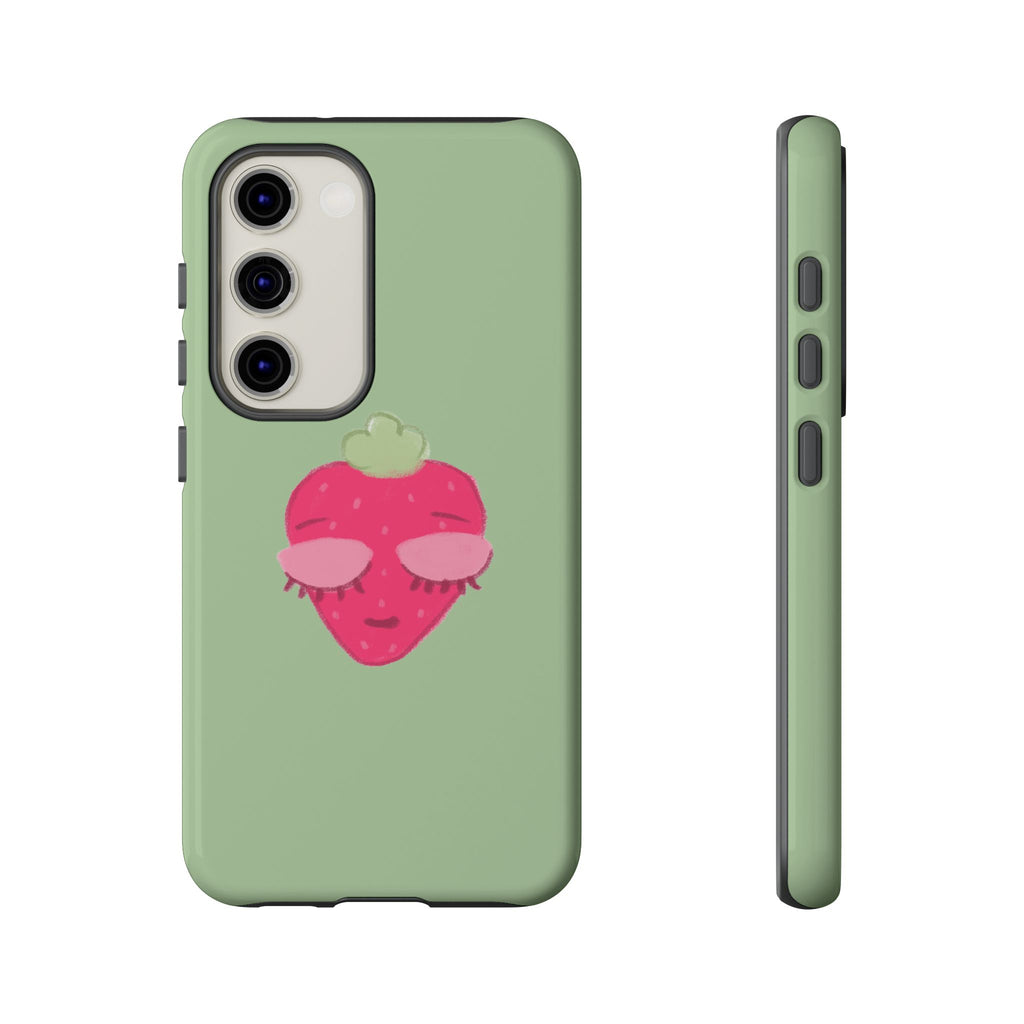 Strawberry Lashes Phone Case