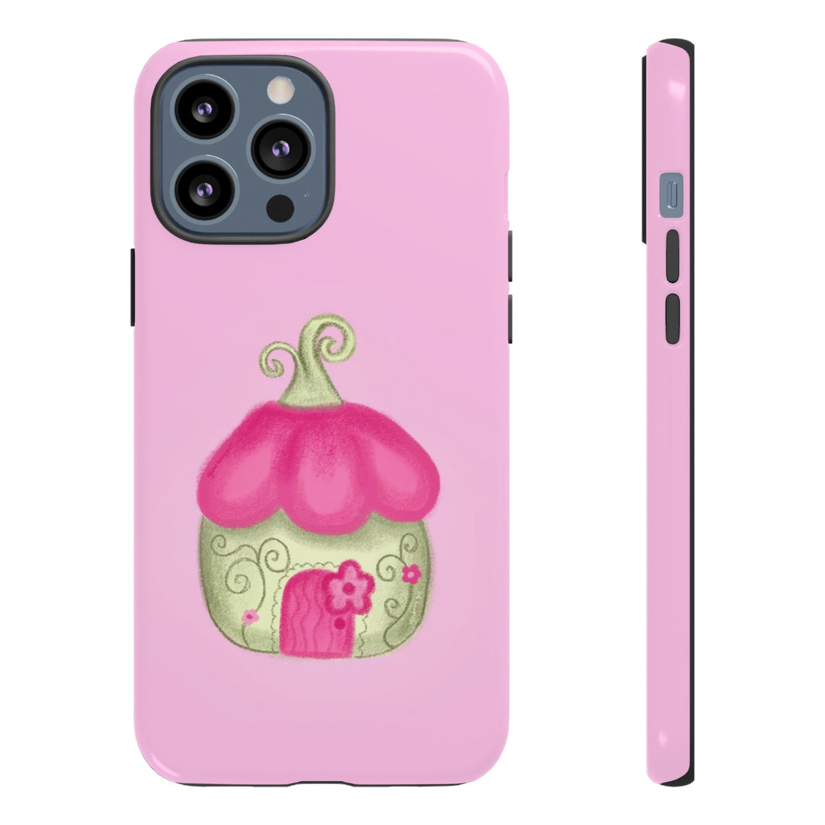 Pink Fairy House Phone Case