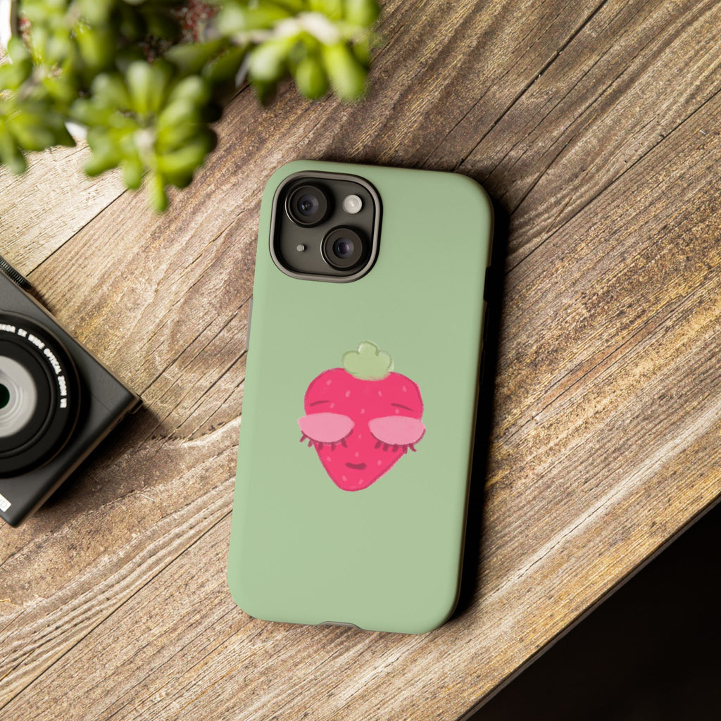 Strawberry Lashes Phone Case