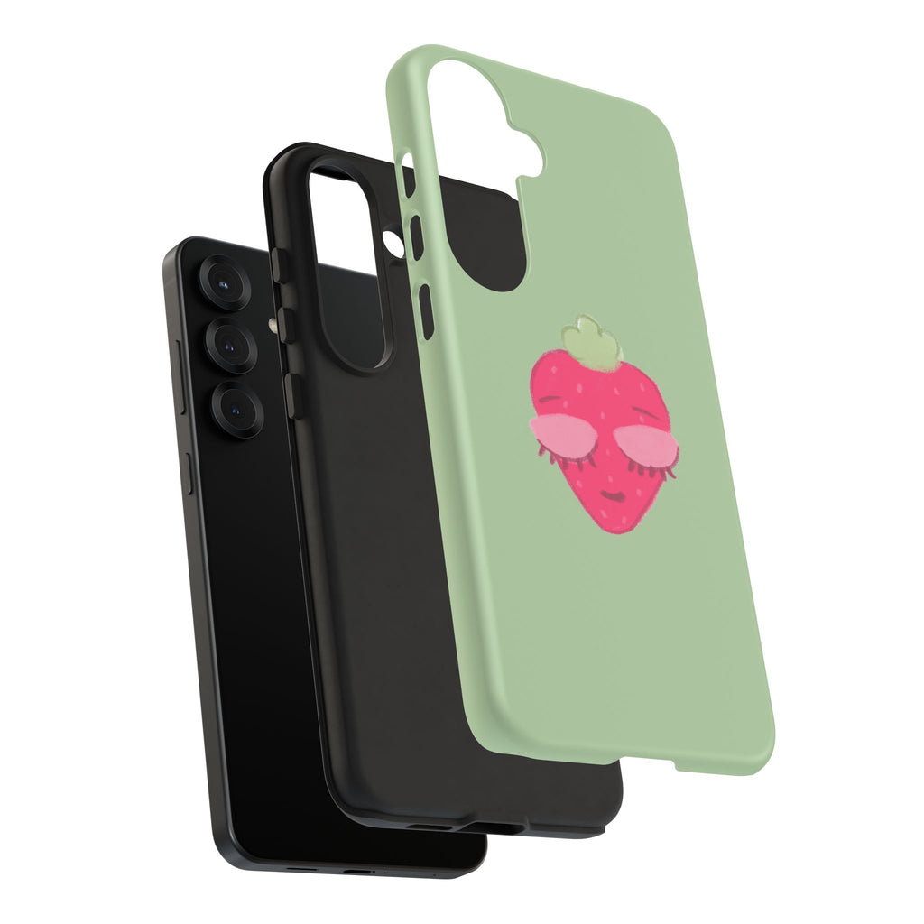 Strawberry Lashes Phone Case