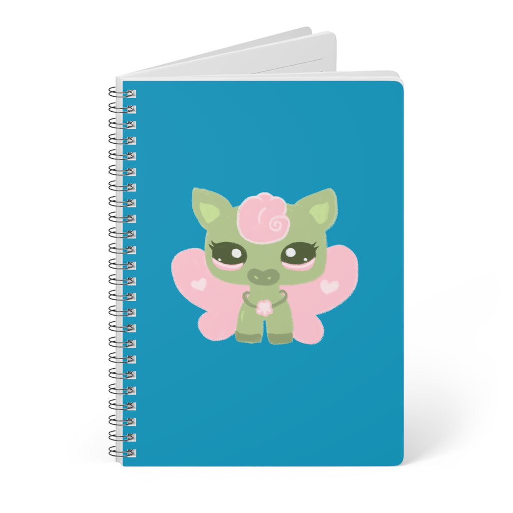Moo Fairy Softcover Notebook,A5