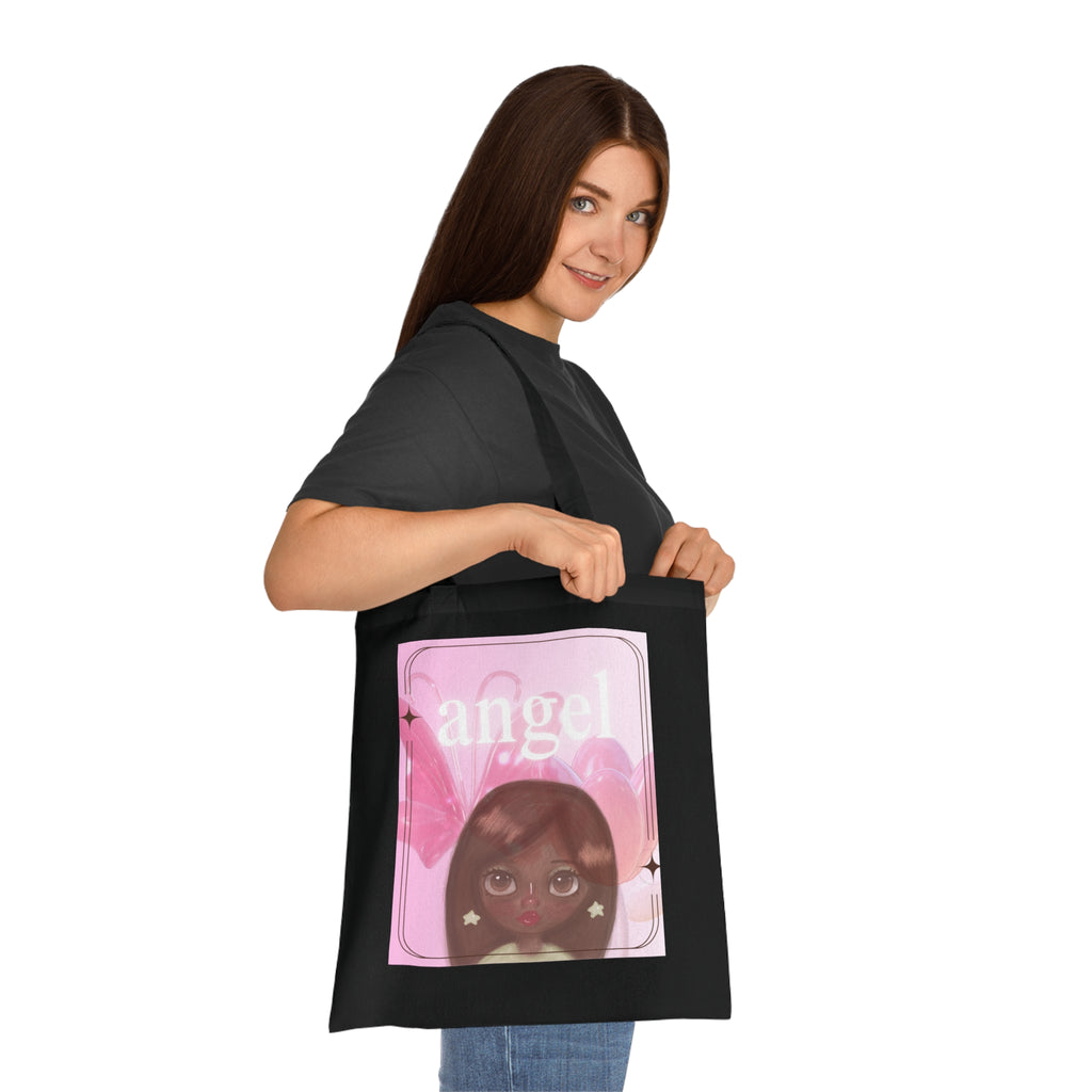 Angel Girl - Cotton Tote Bag