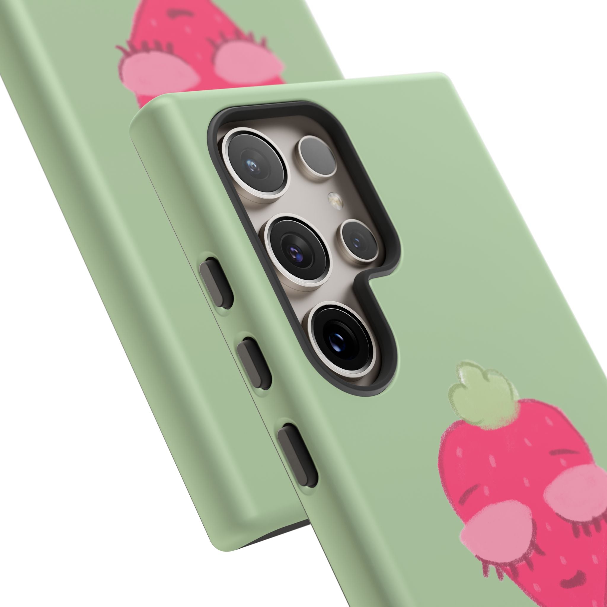 Strawberry Lashes Phone Case
