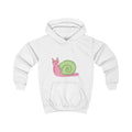 Pink Snail Graphic Kids Hoodie