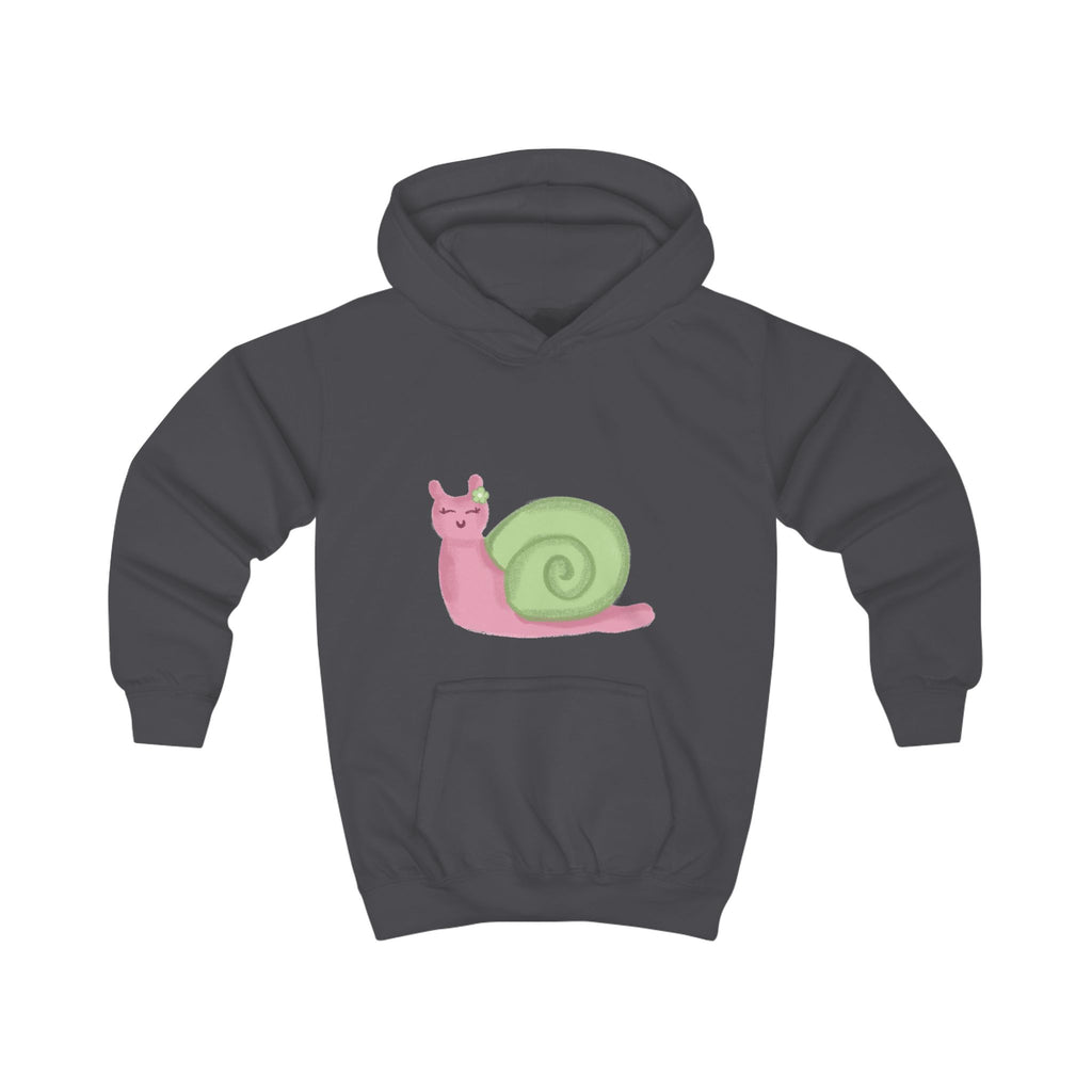 Pink Snail Graphic Kids Hoodie