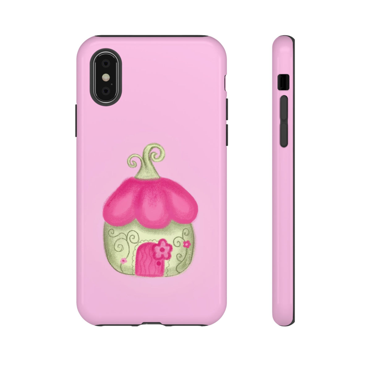 Pink Fairy House Phone Case