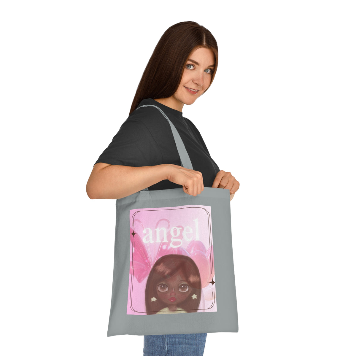 Angel Girl - Cotton Tote Bag