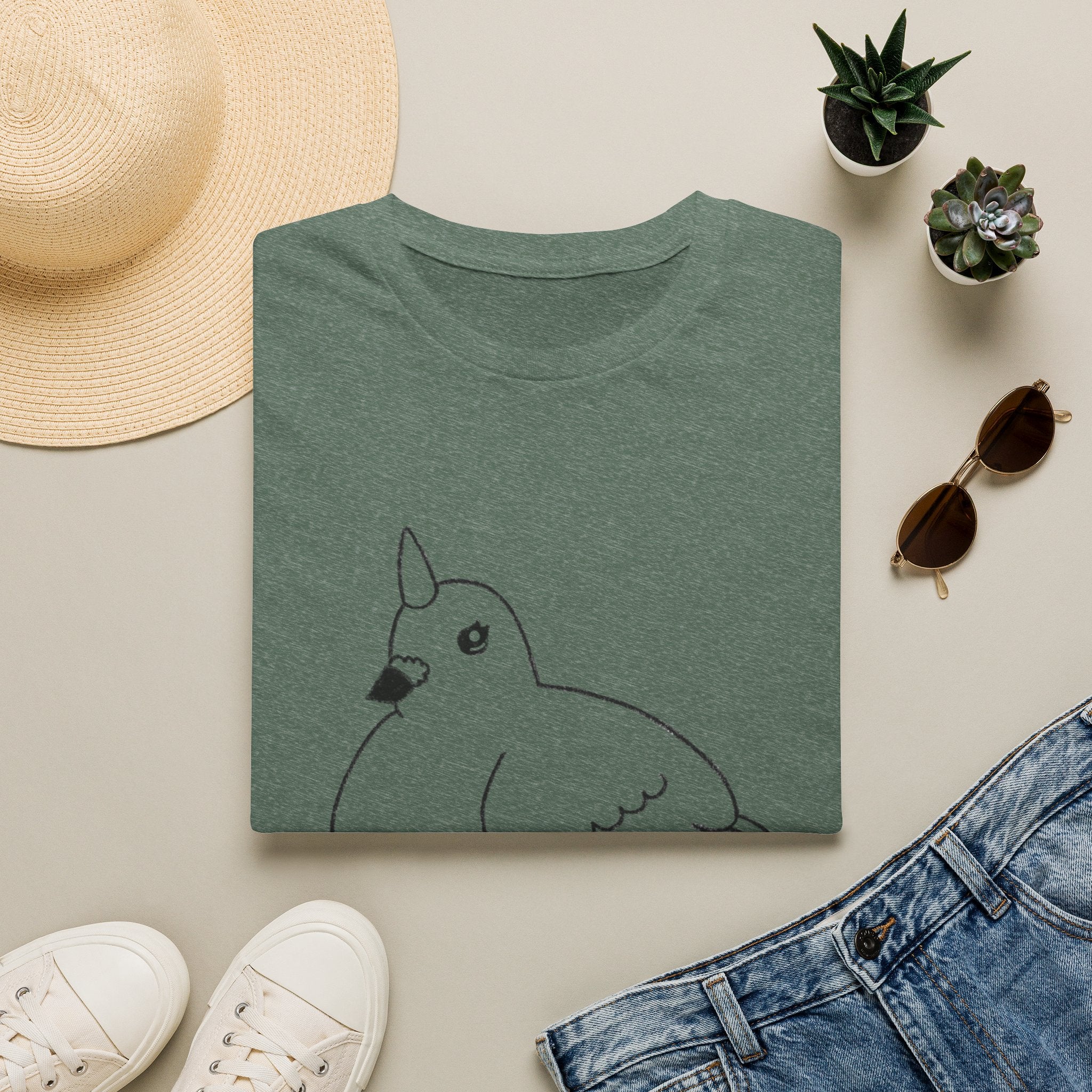 Unicorn Pigeon Graphic Shirt