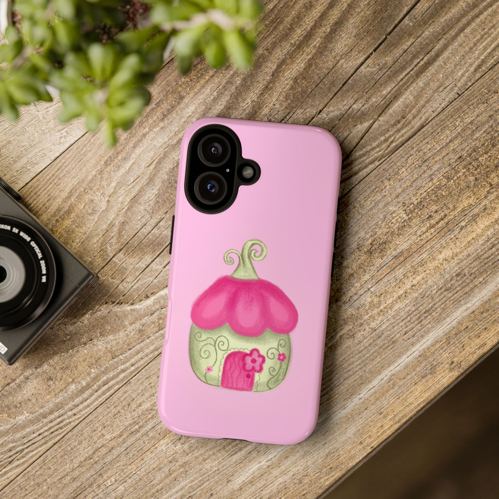 Pink Fairy House Phone Case